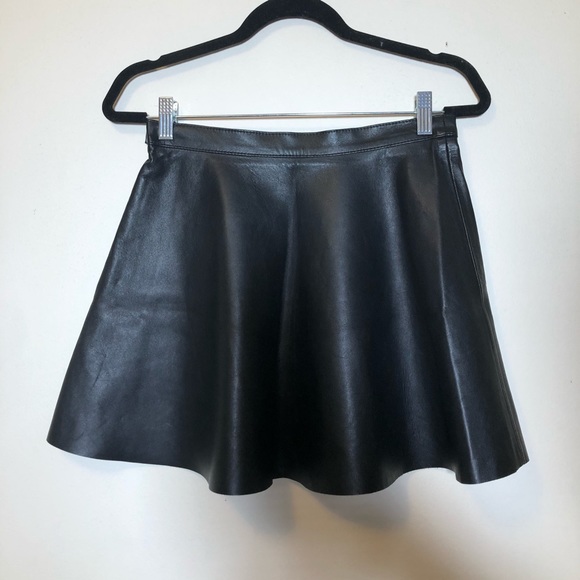American apparel 100% lambskin mini tennis skirt m - Picture 3 of 10